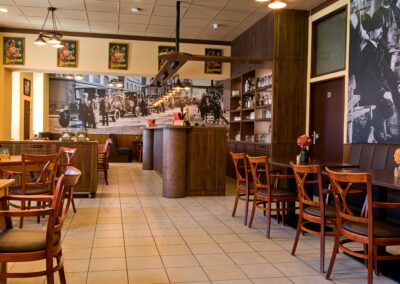 Interiér Restaurace a pivnice Záložna