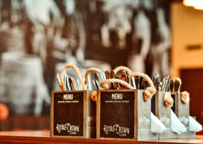 Interiér Restaurace a pivnice Záložna, meníčka