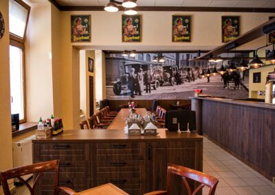 Interiér Restaurace a pivnice Záložna
