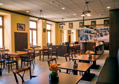 Interiér Restaurace a pivnice Záložna
